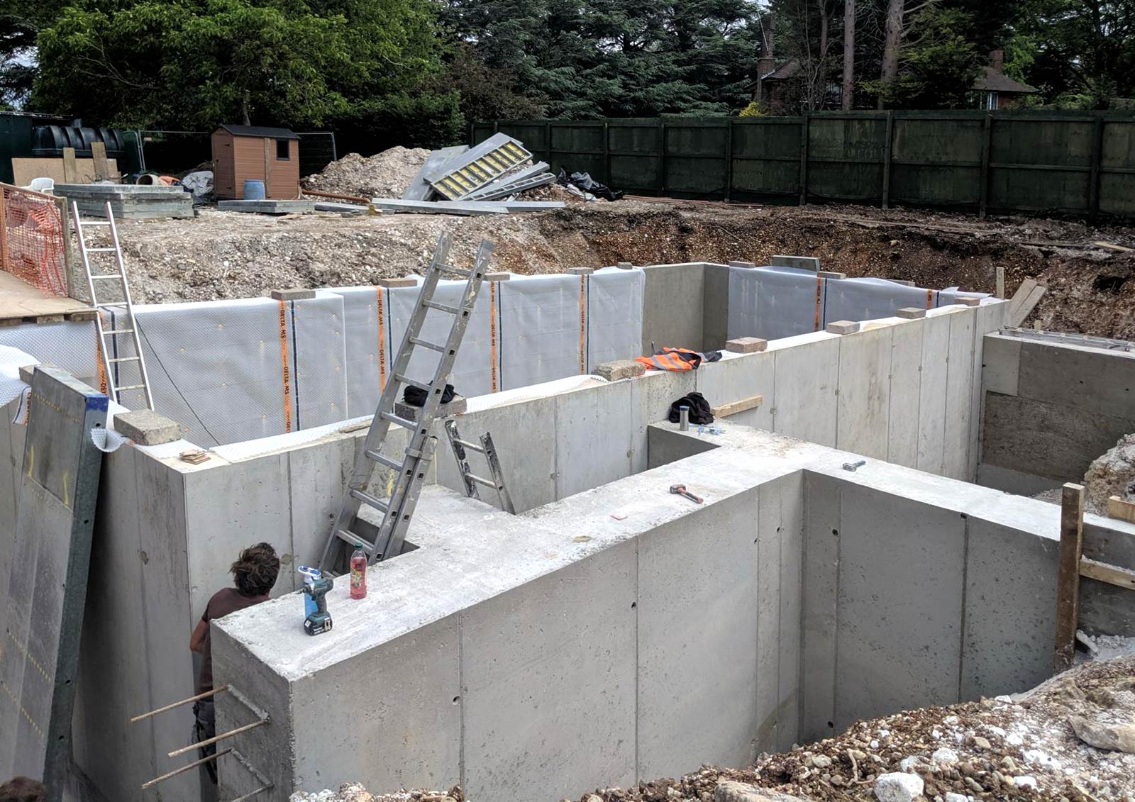 Civil Engineering and Landscaping - Castle Eaton Construction, Surrey