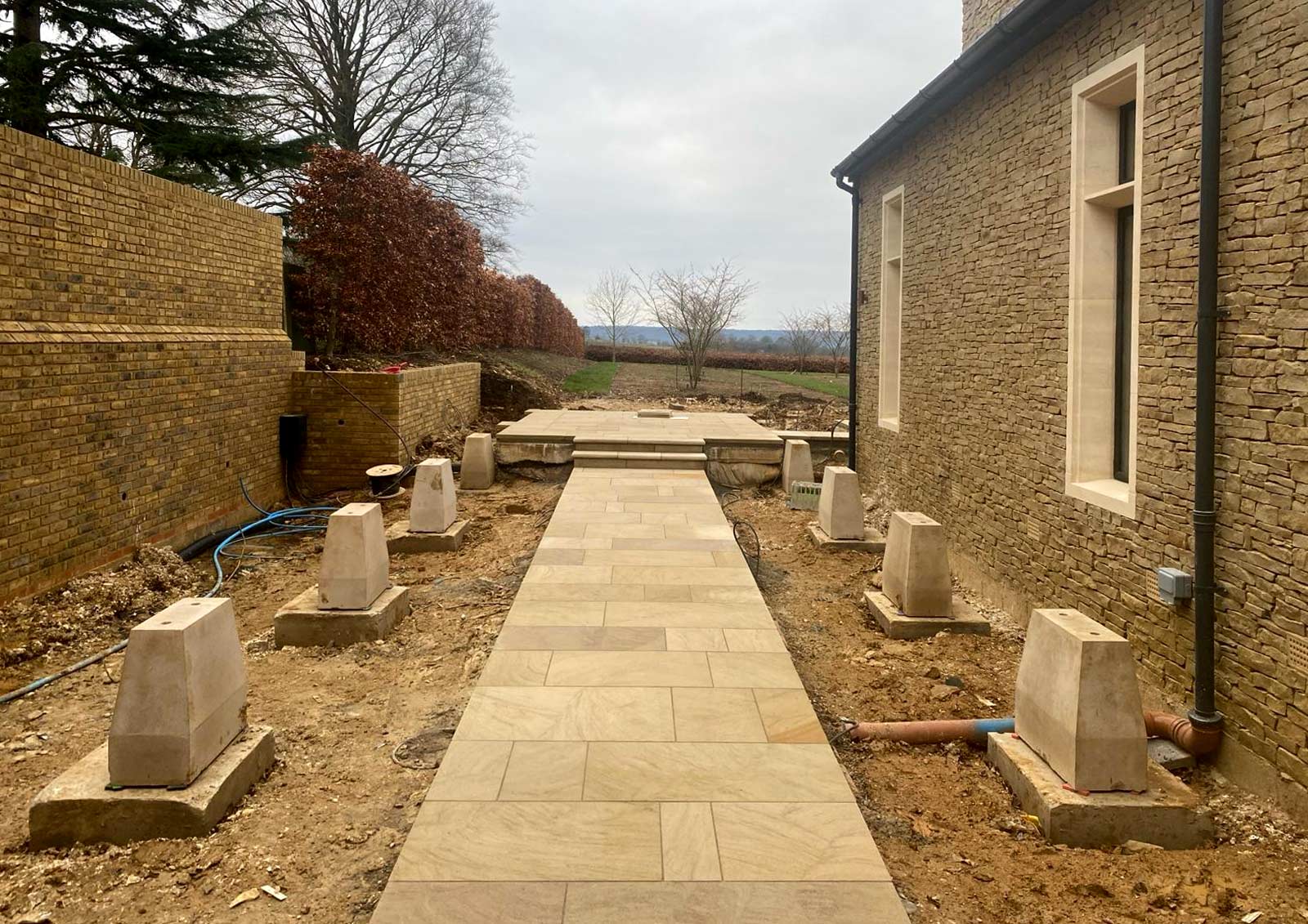 Civil Engineering and Landscaping - Castle Eaton Construction, Surrey