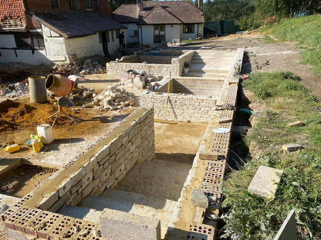 Civil Engineering and Landscaping - Castle Eaton Construction, Surrey