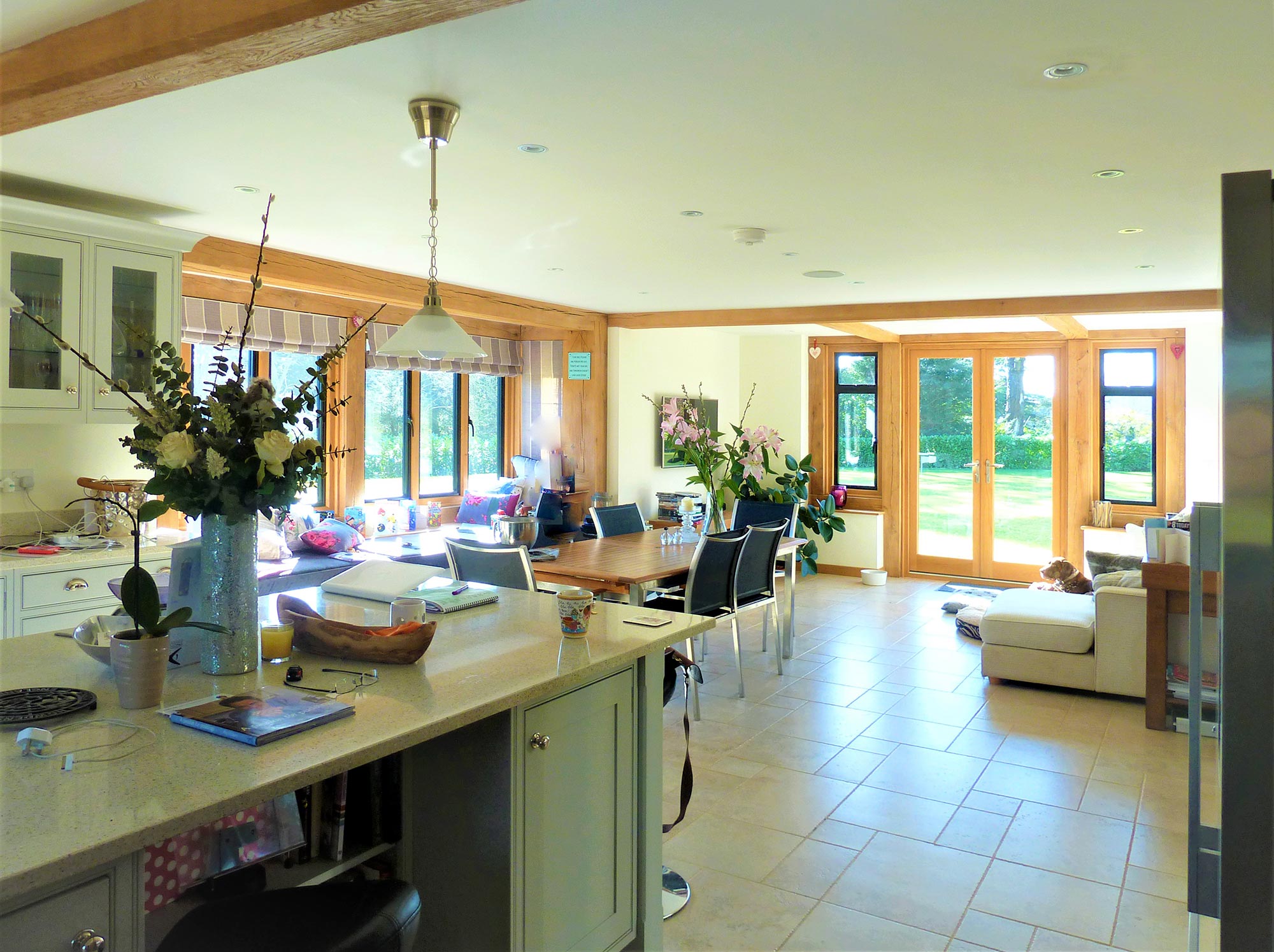 Interior view of kitchen - Castle Eaton Construction, Surrey