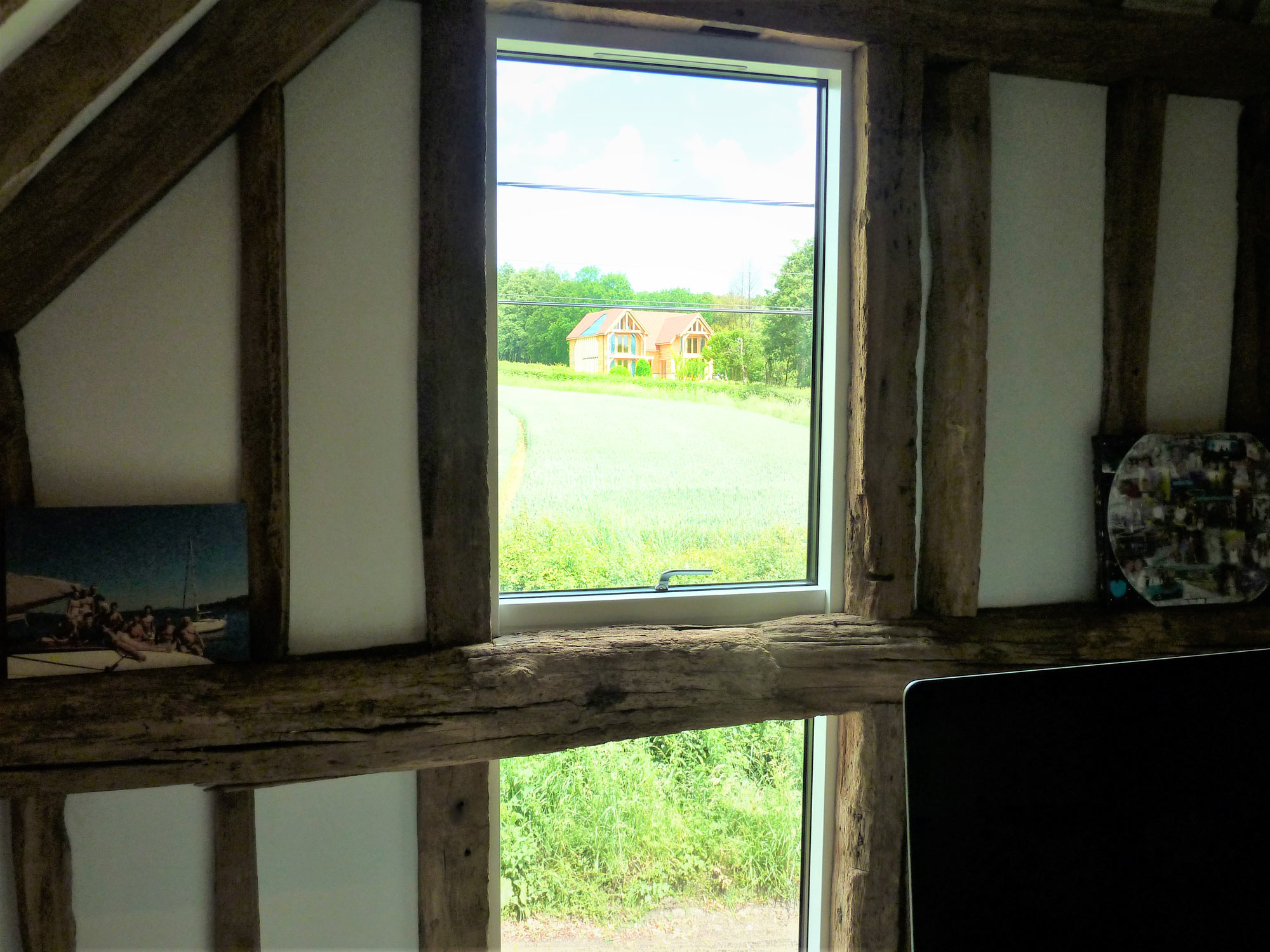 barn interior after renovation - Castle Eaton Construction